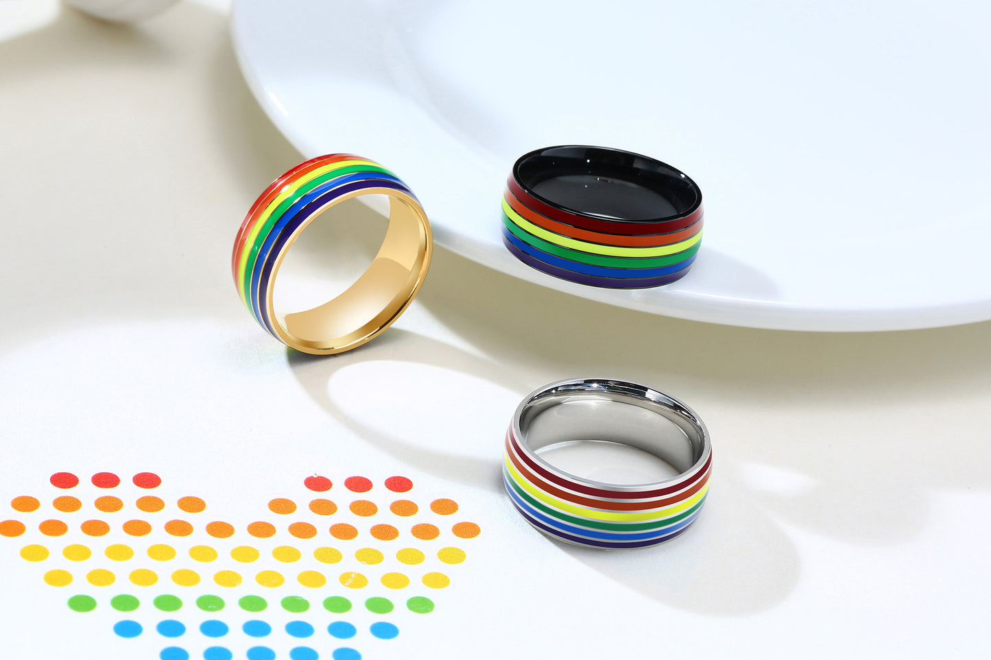 Cycolinks Pride Rainbow Unisex Ring