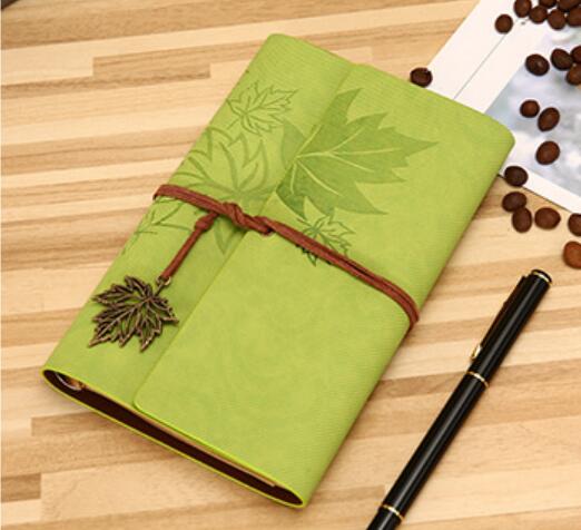 Travelers Vintage Notebook - PU Leather Blank Craft Diary