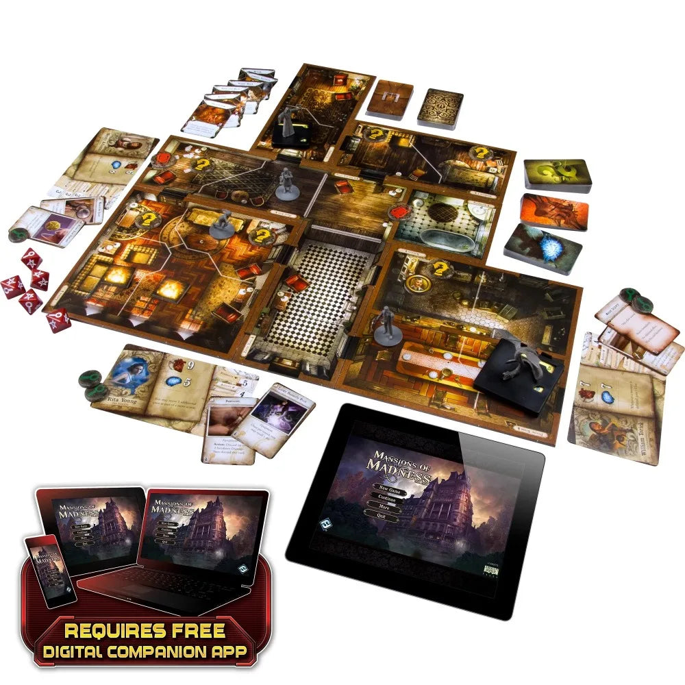Mansions of Madness 2nd Edition Board Game (BASE GAME)