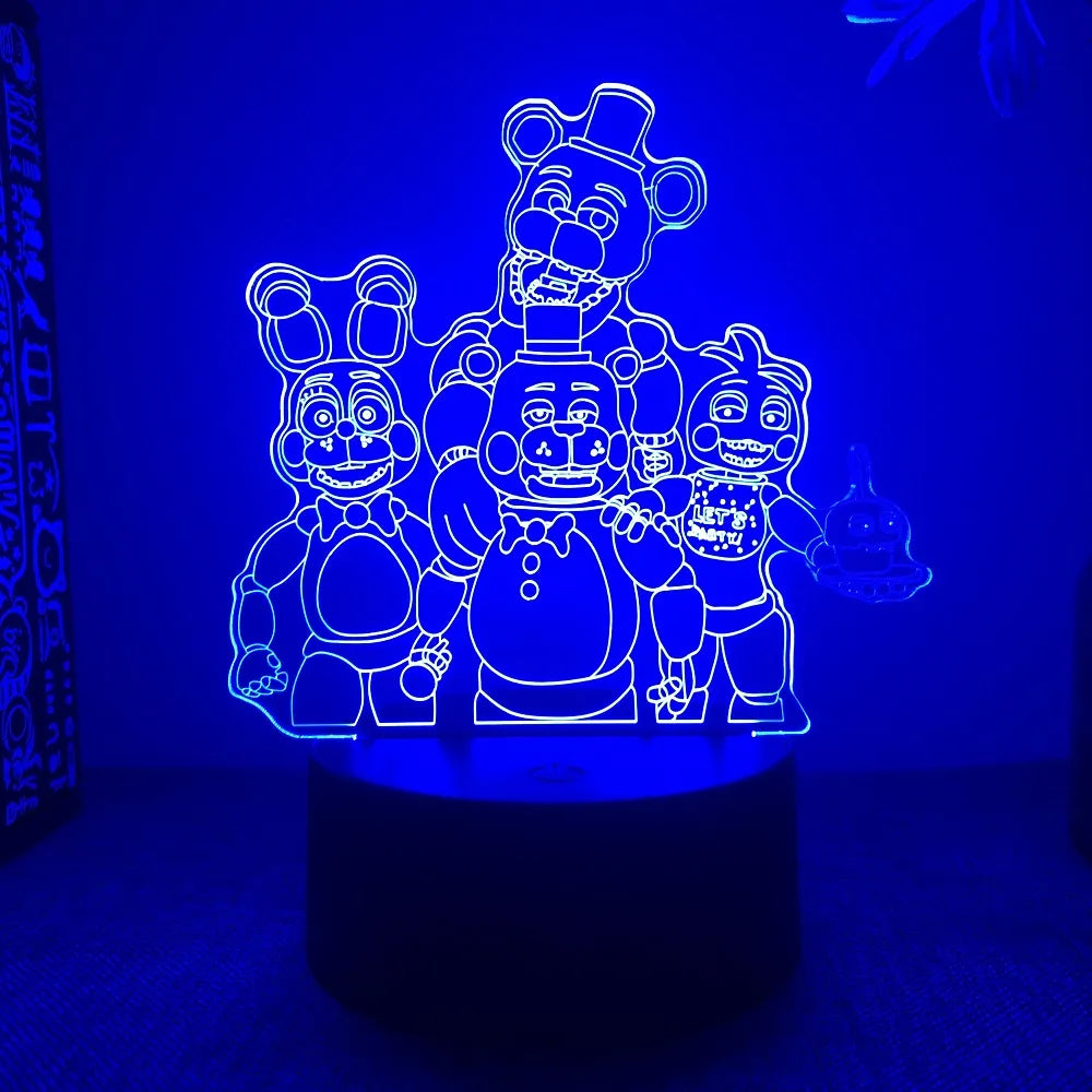 3D Visual Illusion Lights -  Five Nights at Freddy's