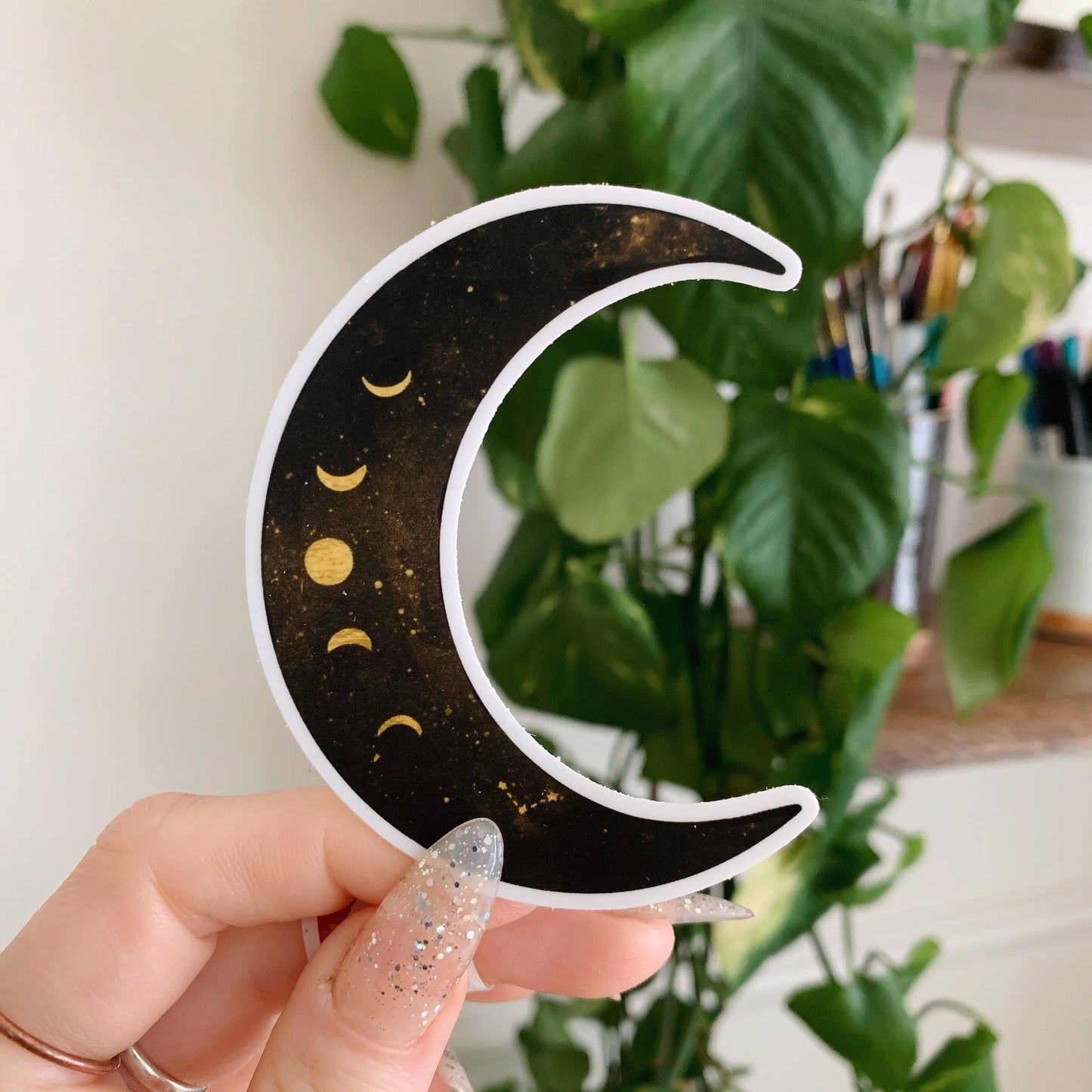 Croissant de lune Sticker