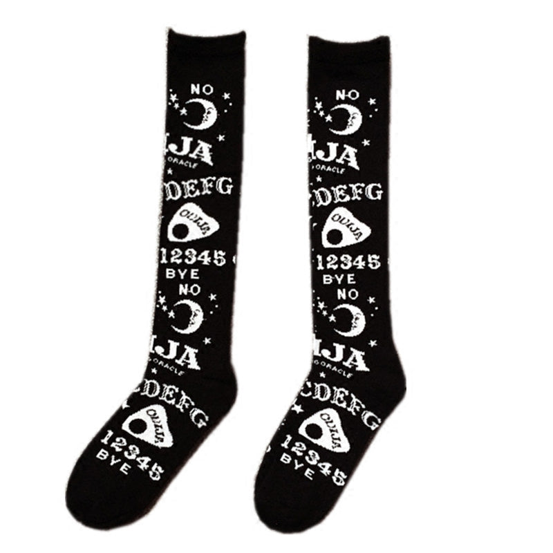 Dark Magic Pattern Socks