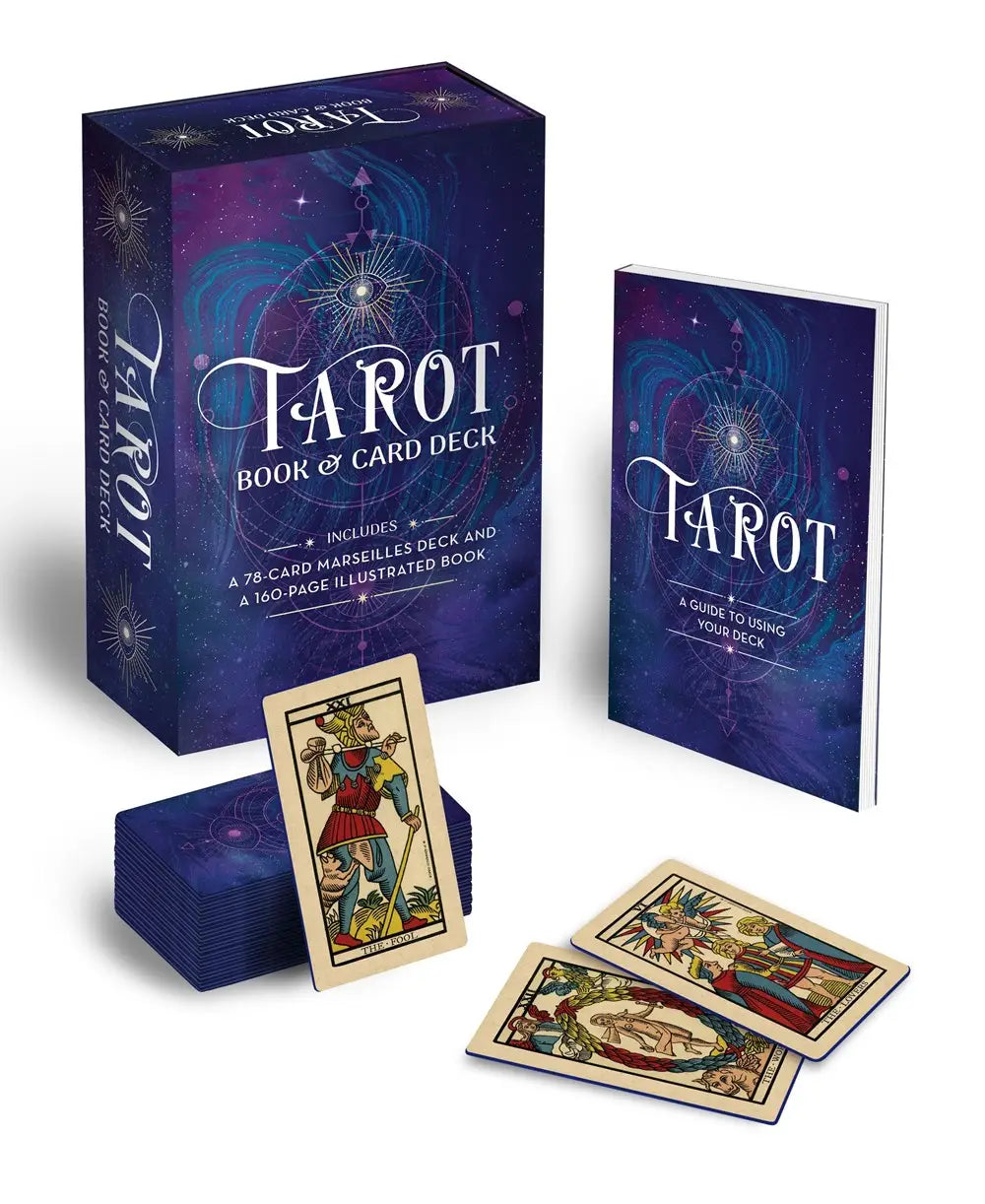 Tarot Book &amp; Card Deck : 78-Card Marseille Deck &amp; Guide