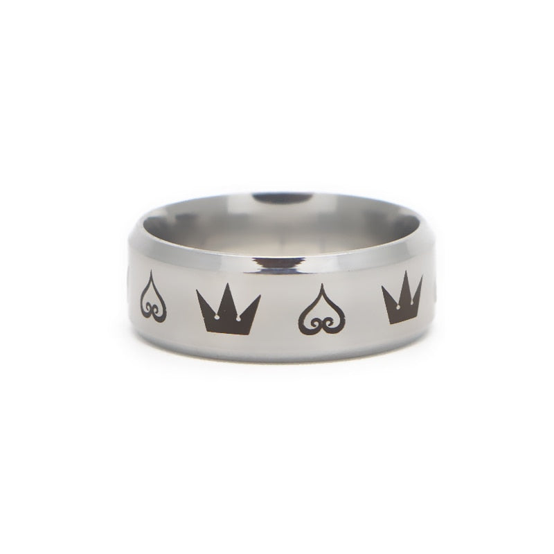 Stainless Steel Kingdom Hearts Ring