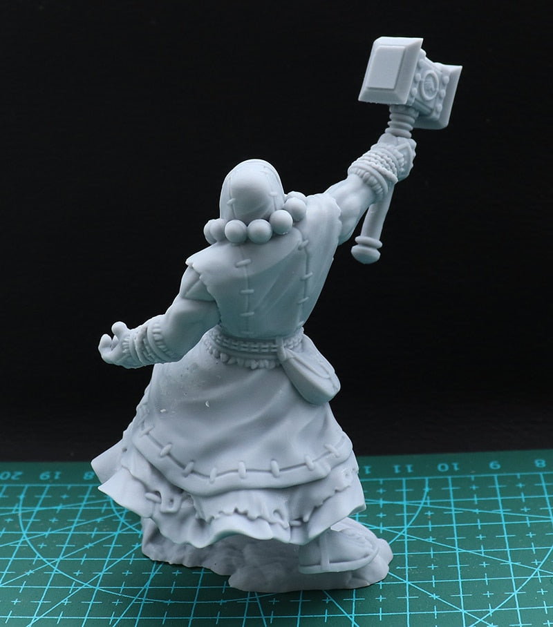 75mm Resin Orc Warrior Figure