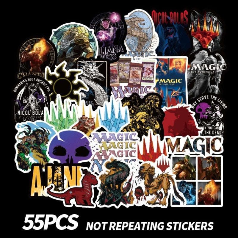 MTG Themed Stickers.