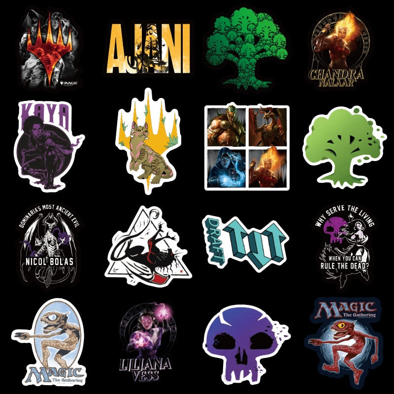 MTG Themed Stickers.