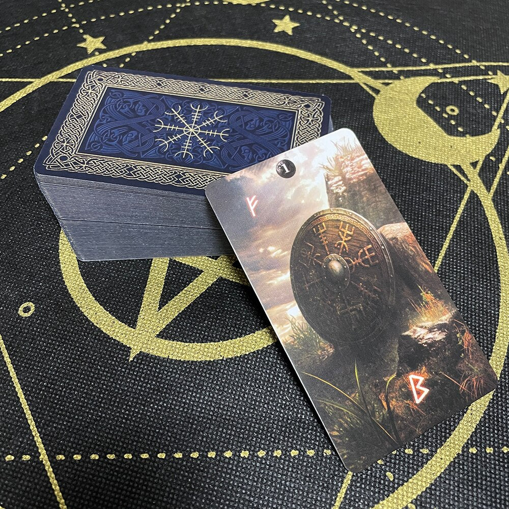 Runic Tarot Cards - Travel Size