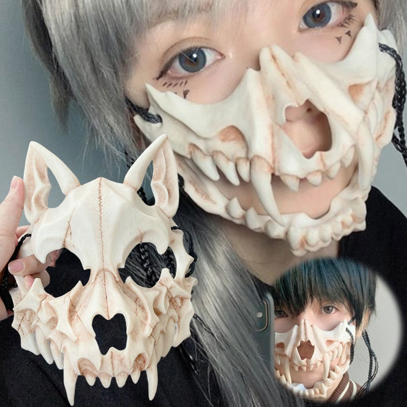Masques de crâne d'Halloween