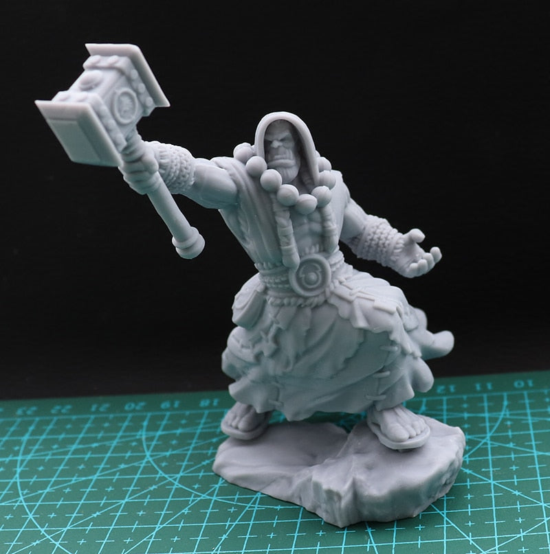 75mm Resin Orc Warrior Figure