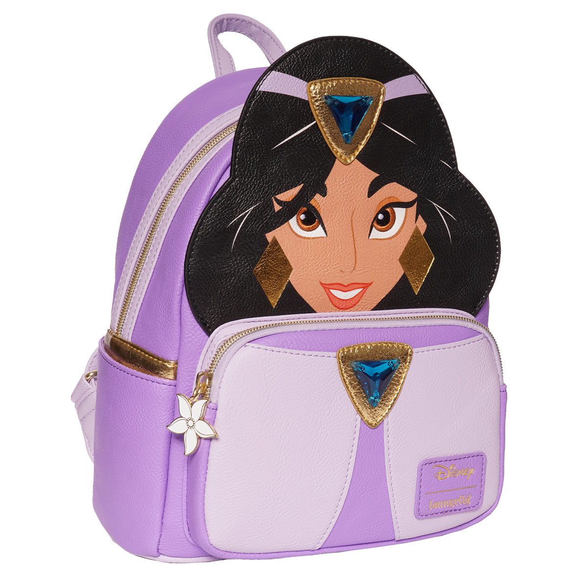 Loungefly - Aladdin Princesse Jasmine Violet Tenue Cosplay Mini-Sac à Dos