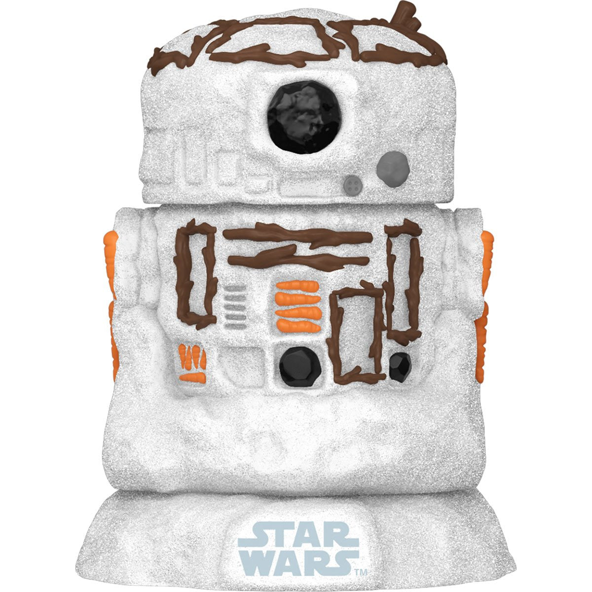 Funko Pop ! Vacances Star Wars : bonhomme de neige R2-D2